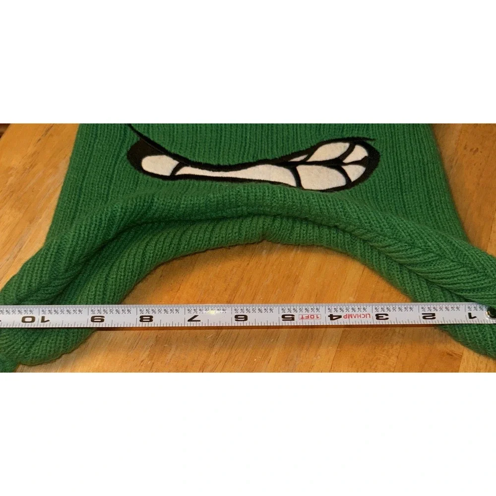 Nickelodeon TMNT Teenage Mutant Ninja Turtles Hat Tassels Reversible OSFM 2012